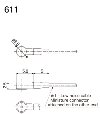 600series 611/611W Outline Dimensions